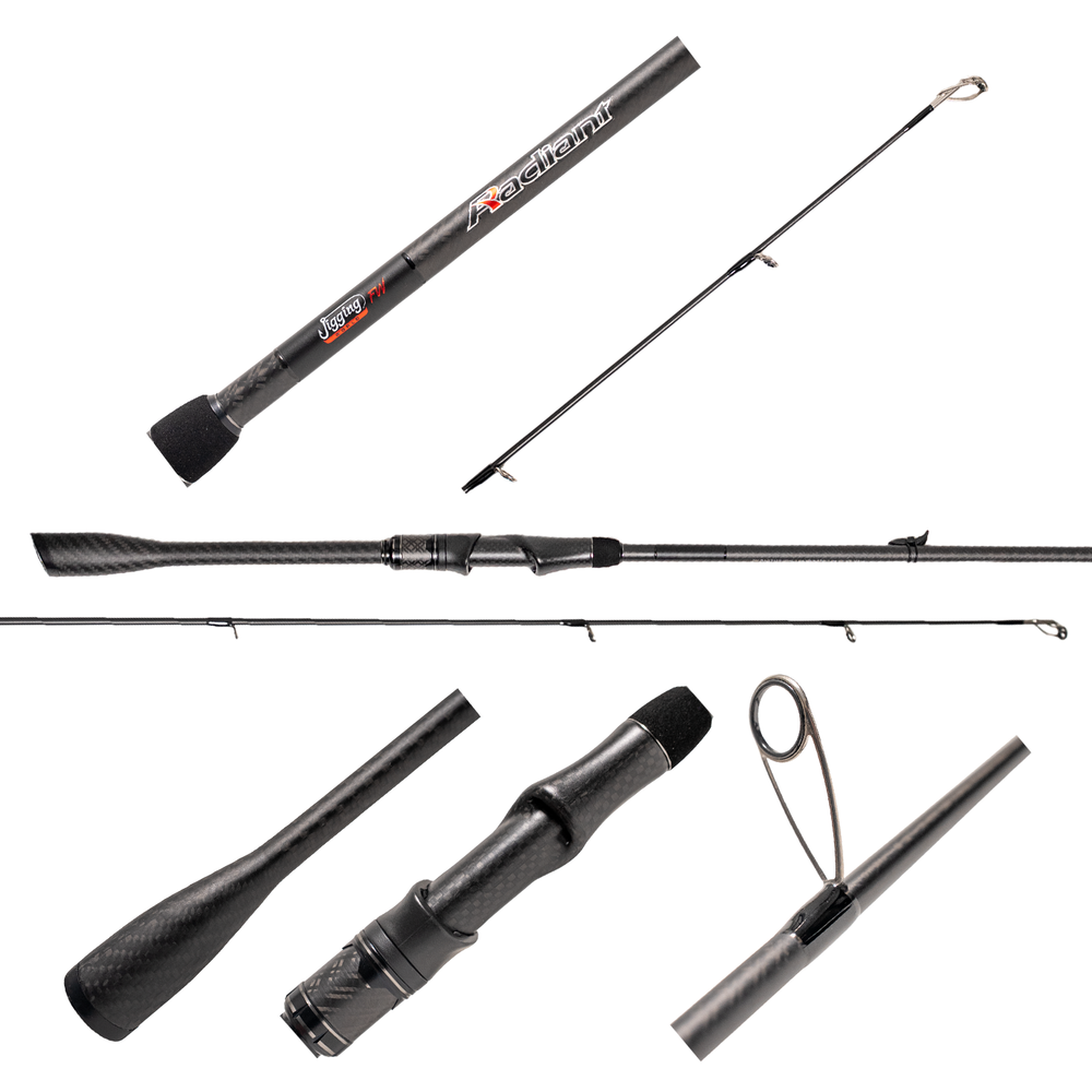 Jigging World Radiant Spinning Rods (Pre-Order)-Rod-Jigging World-JW-RAD681S-L *Pre-Order; EST Ship Date July 2026*-Tackle World