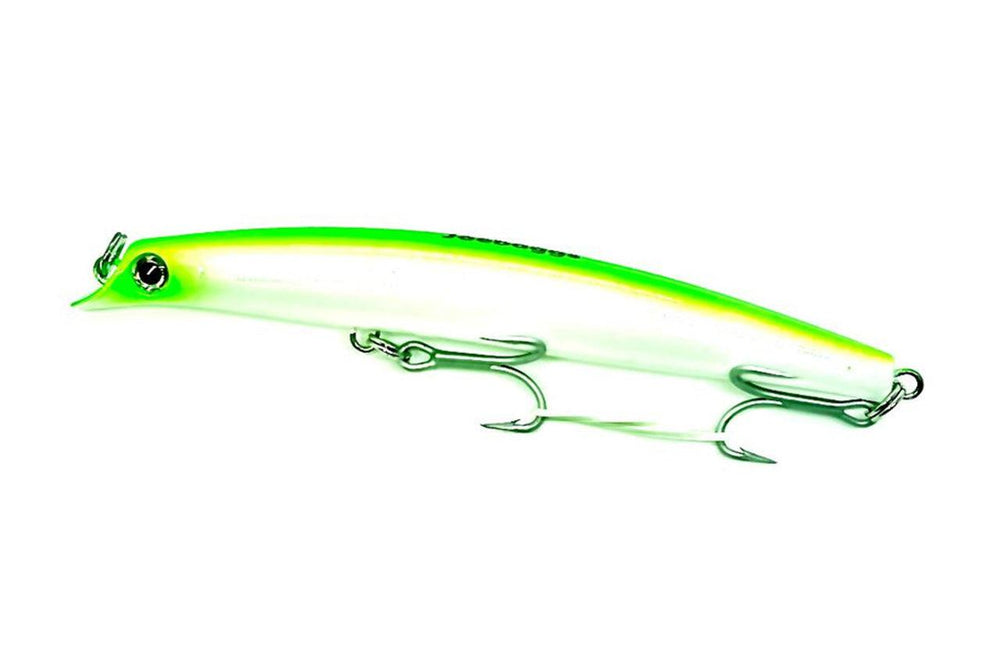 Joe Baggs Swarter Casting Lures-Lures-Joe Baggs-Length: 6" - Weight: 1oz-Chartreuse/White-Tackle World