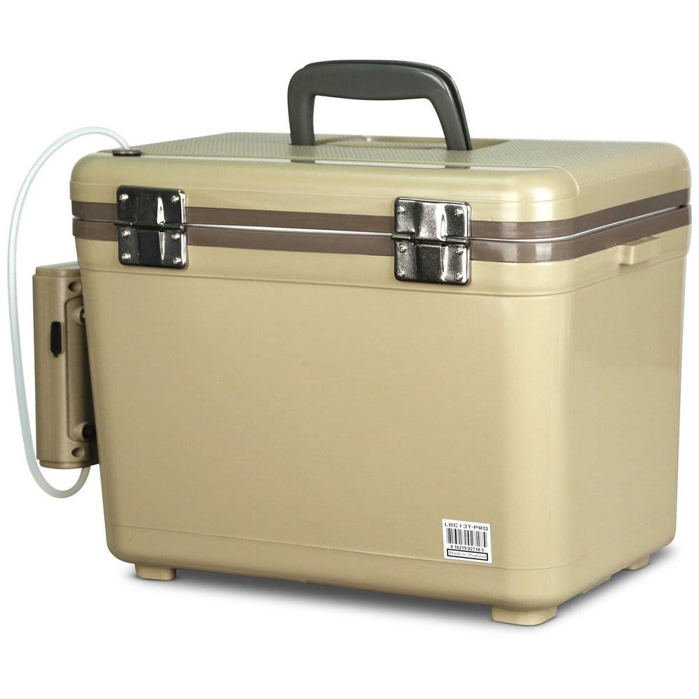 Engel 13 Quart Live Bait Pro Cooler with AP3 Rechargeable Aerator & Stainless Hardware-Accessories-Engel-Tackle World