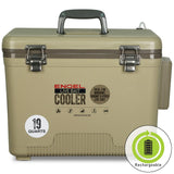 Engel 19 Quart Live Bait Pro Cooler with AP3 Rechargeable Aerator & Stainless Hardware-Accessories-Engel-Tackle World