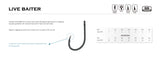 BKK Live Baiter-SS Hooks-Terminal Tackle-BKK-Tackle World