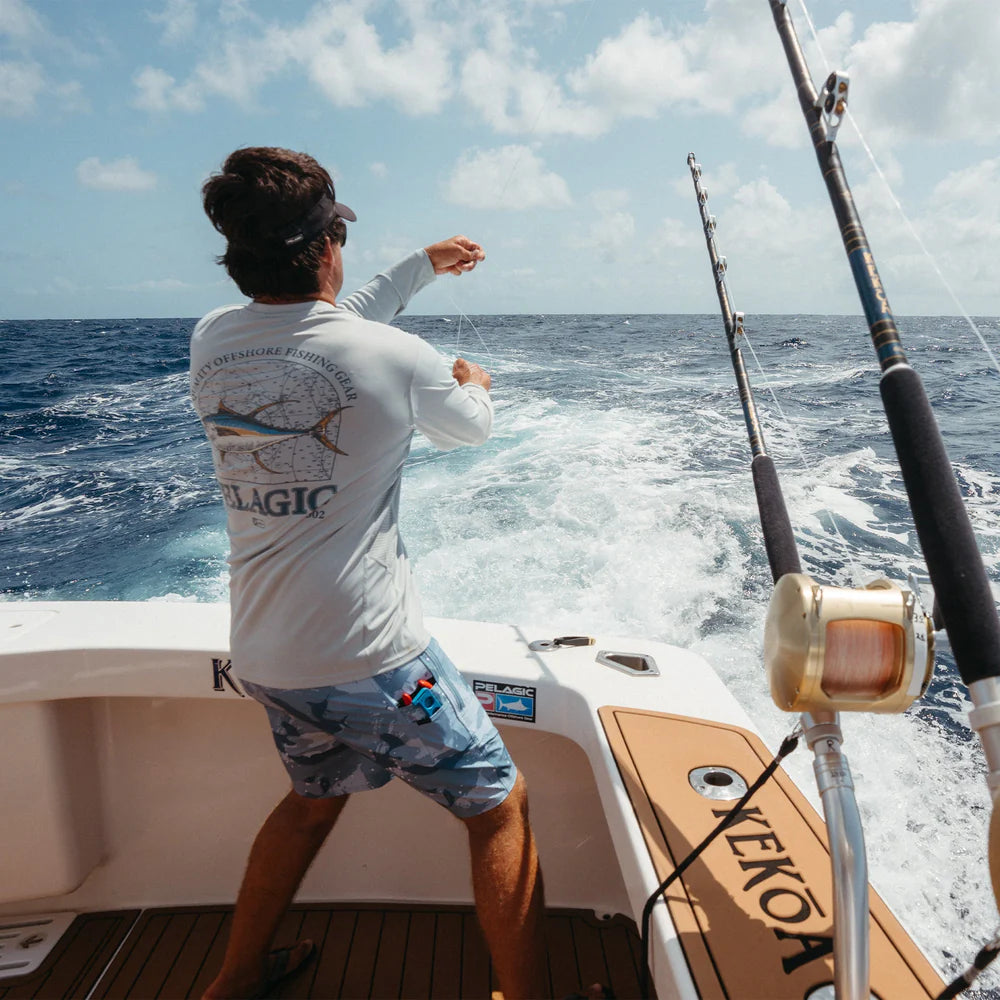 Pelagic 18" Leaderman Boardshorts-Apparel-Pelagic-Tackle World