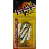 Leland Lures Crappie Magnet Replacement Jig Heads-Lures-Leland Lures-Weight: 1/16 oz - Hook Size: 4-White-Tackle World