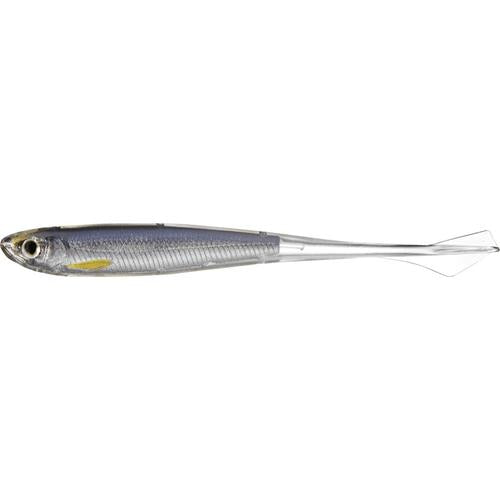 Live Target Ghost Tail Minnows-Lures-Live Target-Silver/Smoke-Length: 4 1/2"-Tackle World