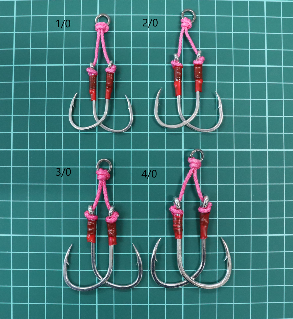 Suteki Plugging Double Maboroshi Assist Hooks-Terminal Tackle-Suteki-Tackle World