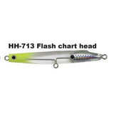 Major Craft Bassday 120S Crystal Pencil Popper-Lures-Major Craft-Flash Chartreuse Head-Tackle World