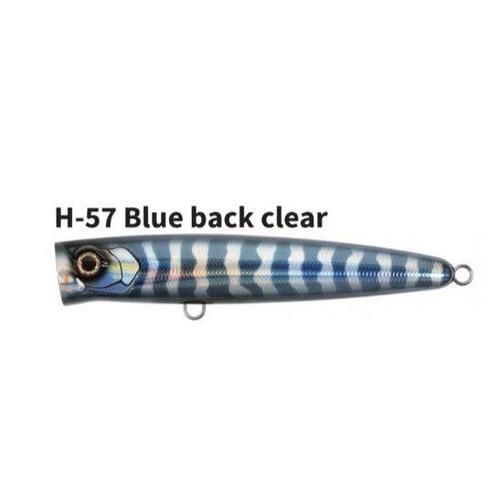 Major Craft Bassday 160mm Bungy Popper-Lures-Major Craft-Blue Back Clear-Tackle World