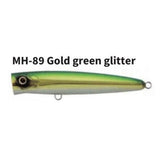 Major Craft Bassday 160mm Bungy Popper-Lures-Major Craft-Gold Green Glitter-Tackle World