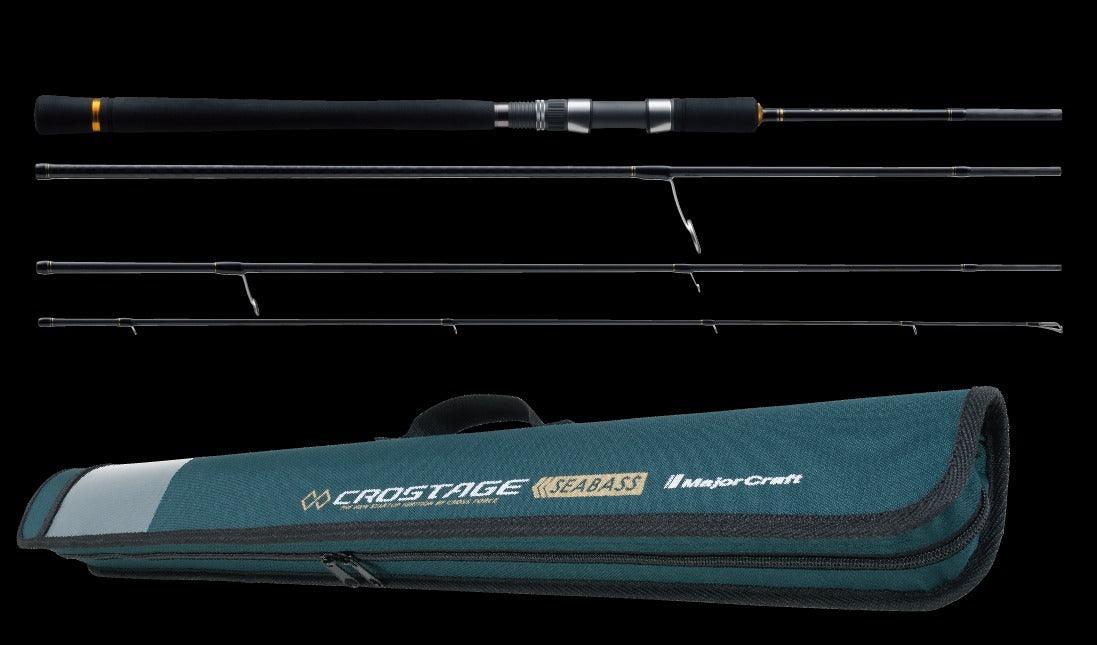 Major Craft Crostage 4pc Travel Spinning Rod – Tackle World