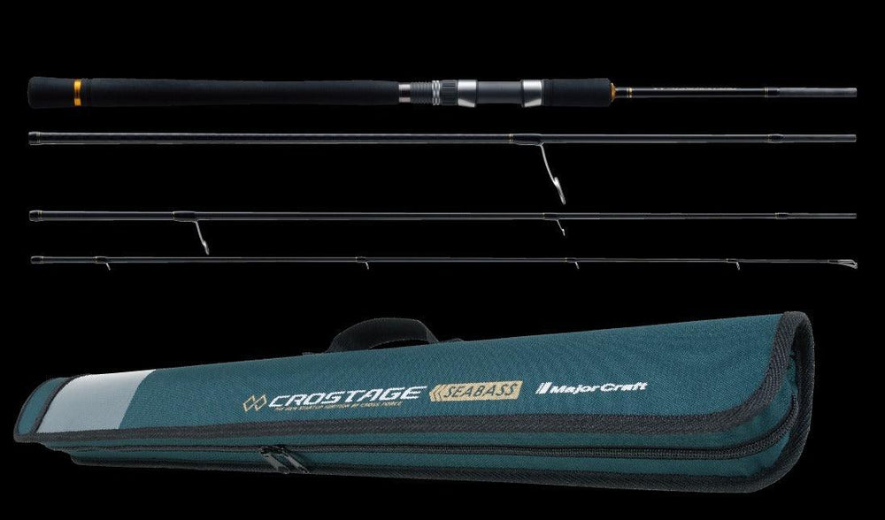Major Craft Crostage 4pc Travel Spinning Rod-Rod-Major Craft-Tackle World