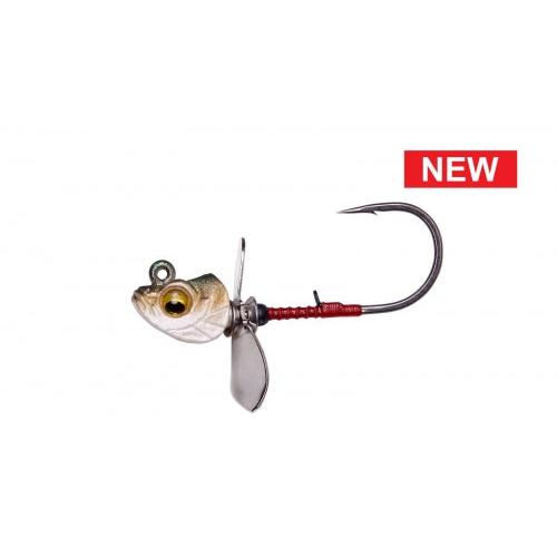 Megabass Okashira Screwhead Jighead-Lures-Megabass-1/16oz-Tenn Shad-Tackle World