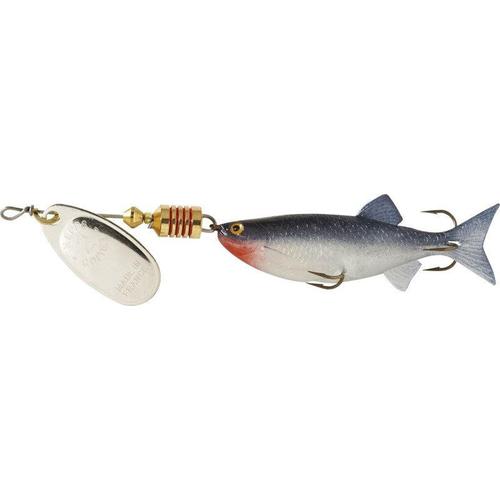 Mepps Comet Mino Inline Spinners-Lures-Mepps-Blade: Silver - Mino: Shad-#2 - 1/4oz with 2 1/2" mino-Tackle World