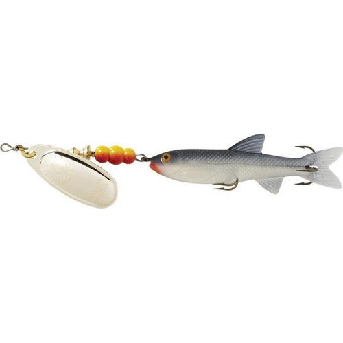 Mepps Comet Mino Inline Spinners-Lures-Mepps-Blade: Silver - Mino: Shad-#4 - 7/16oz with 3" mino-Tackle World