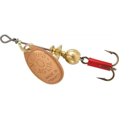 Mepps Plain Aglia Inline Spinners-Lures-Mepps-Copper-#0 - 1/12oz-Tackle World