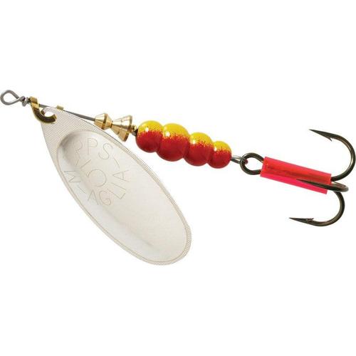 Mepps Plain Aglia Inline Spinners-Lures-Mepps-Silver-#5 - 1/2oz-Tackle World