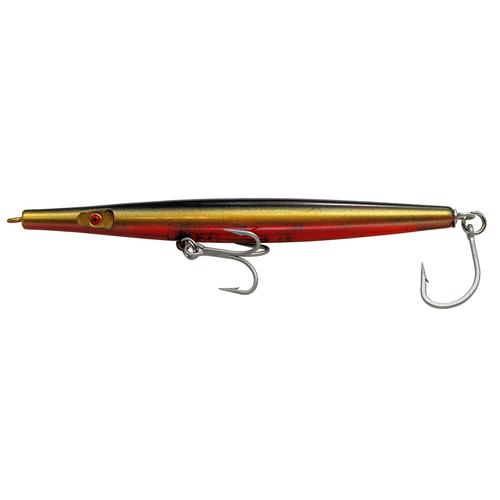 Super Strike Super N Fish Non-Heavy Needlefish Lures-Lures-Super Strike Lures-Length: 5-1/4" Weight: 1oz-Golden Massacre-Tackle World