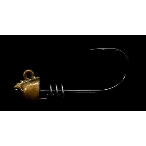 NLBN - No Live Bait Needed 3" Shrimp Jig Heads-Lures-NLBN-Amber Alert-1/4 oz-Tackle World