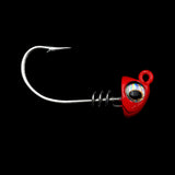 NLBN - No Live Bait Needed Hot Heads Jig Heads for 8" Paddle Tails-Lures-NLBN-Tackle World