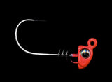 NLBN - No Live Bait Needed Hot Heads Screw Lock Jig Heads for 3" Paddle Tails-Lures-NLBN-Tackle World