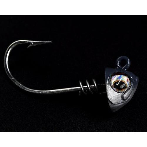 NLBN - No Live Bait Needed Tuna 4x Super-Duty Screw Lock Jig Heads-Lures-NLBN-3/4oz-Mullet Run-Tackle World