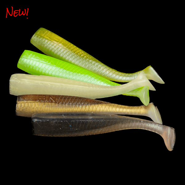 NLBN - No Live Bait Needed 3.75" Paddle Tails-Lures-NLBN-Tackle World