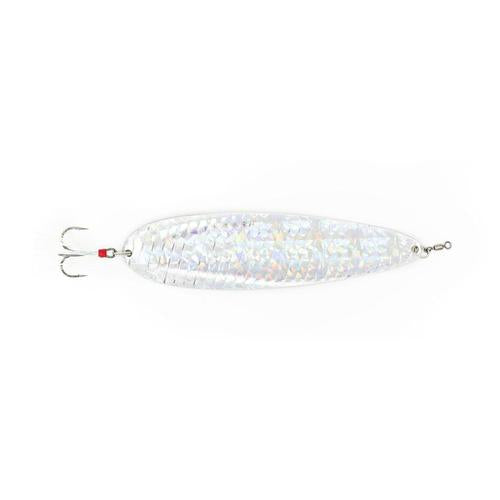 Nichols Lures Ben Parker Magnum Flutter Spoons Saltwater Edition-Lures-Nichols Lures-Silver Shattered Glass-Length: 8" / Weight: 3.5oz-Tackle World