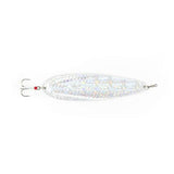 Nichols Lures Ben Parker Magnum Flutter Spoons Saltwater Edition-Lures-Nichols Lures-Silver Shattered Glass-Length: 8" / Weight: 3.5oz-Tackle World