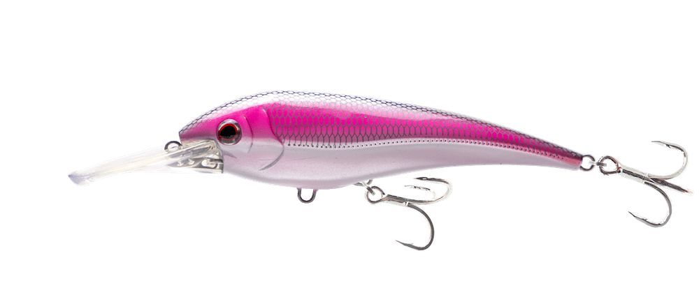 Nomad DTX Minnow Floating Trolling Lures-Lures-Nomad-Pink Chrome-Model: 145 - Length: 5"-Tackle World