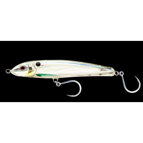 Nomad Riptide 155 Fast Sinking Stickbait-Lures-Nomad-Holo Ghost Shad-Tackle World