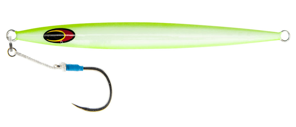 🎁 Nomad Streaker Jigs *Final Sale* (100% off)-Nomad-Chartreuse White Glow-Weight: 60g / 2oz-Tackle World
