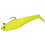 Tsunami Holographic 6" Swim Shads-Lures-Tsunami-6" - 3PK-Opaque Chartreuse-Tackle World