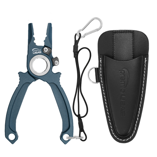 Danco Premio USA Gen 2 Offshore Titanium Pliers 7" - Titanium Blue-Tools-Danco-Tackle World