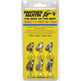 Panther Martin Best of the Best 6 Pack Inline Spinners-Lures-Panther Martin-Tackle World
