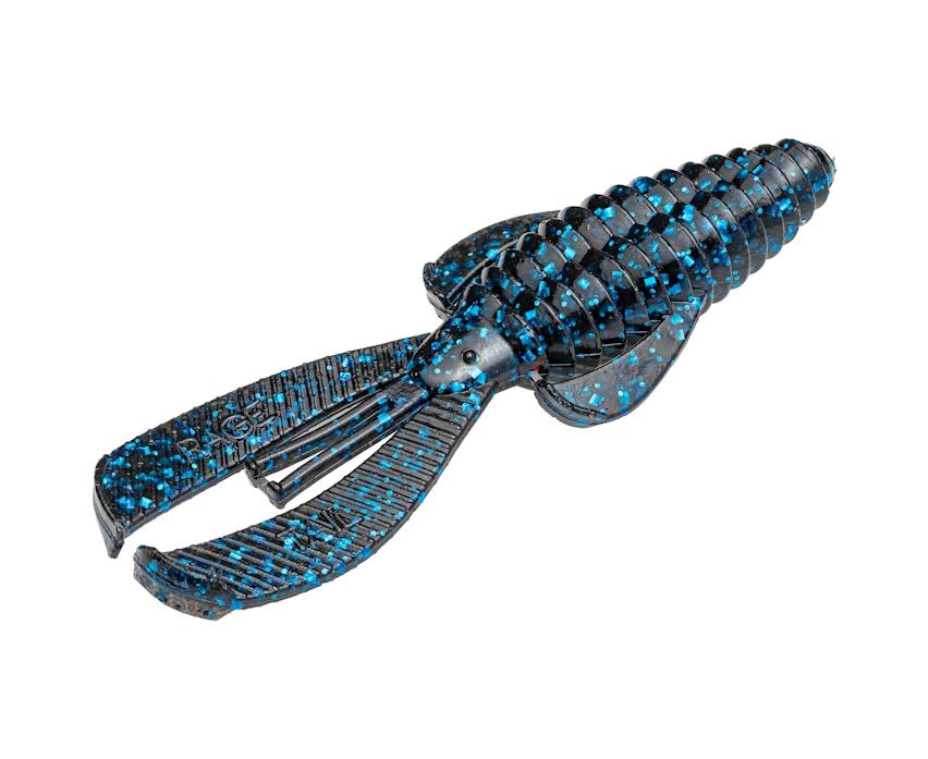 Strike King Rage Bug 4" Soft Plastics-Lures-Strike King-Black Blue-Tackle World