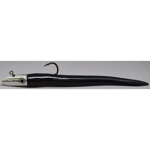 RonZ 10" 4oz Big Game Heavy Duty 4X102Z Soft Baits-Lures-RonZ-Black Pearl-Tackle World