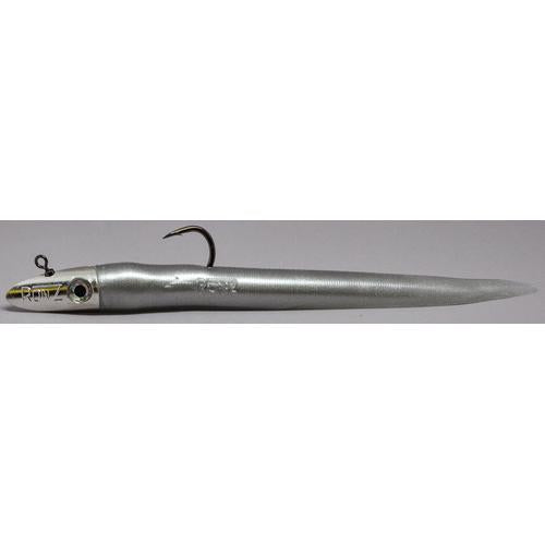 RonZ 10" 4oz Big Game Heavy Duty 4X102Z Soft Baits-Lures-RonZ-Silver Metallic-Tackle World