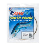 American Fishing Wire Tooth Proof Stainless Steel Single Strand Wire Leaders-Line & Leader-American Fishing Wire-Lb Test: 174lb-30ft-Camo-Tackle World