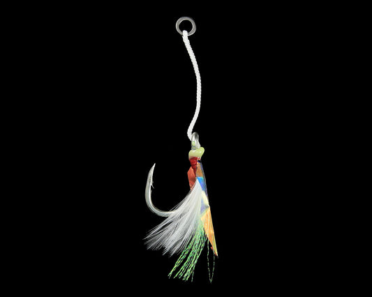 Jigging World ZBlade SJ-51 Single Assist 4X Hooks-Terminal Tackle-Jigging World-Glow Shining-5/0-Tackle World