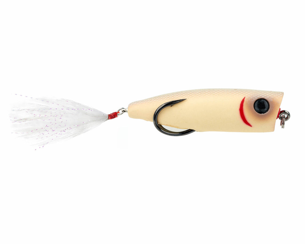American Baitworks Zoo Pop 1/2oz Topwater Popper-Lures-American Baitworks-Bone-3.25" 1/2oz-Tackle World