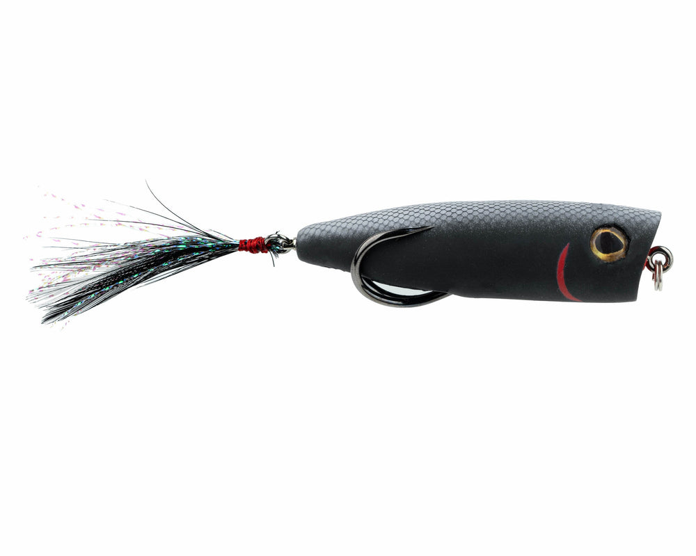 American Baitworks Zoo Pop 1/2oz Topwater Popper-Lures-American Baitworks-Black-3.25" 1/2oz-Tackle World