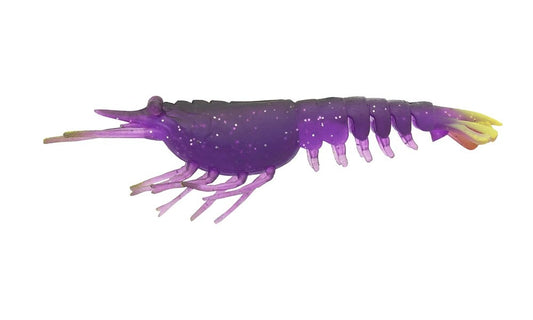 Nomad Live Ops 4.25" Switcher Shrimp-Lures-Nomad-Purple Haze Chartreuse-4.25" 4pk-Tackle World