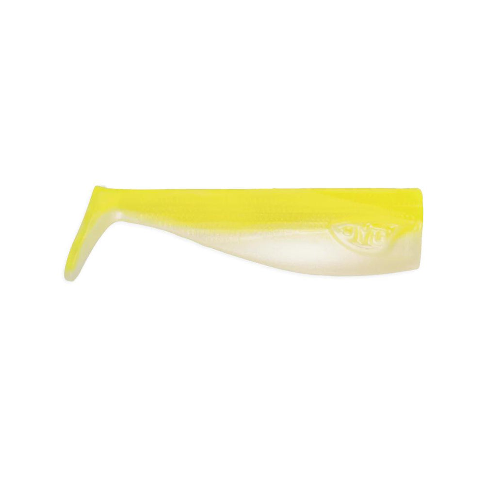 JYG Chubby 4" Paddletail Swimbaits-Accessories-JYG-Highlighter Pearl-Tackle World