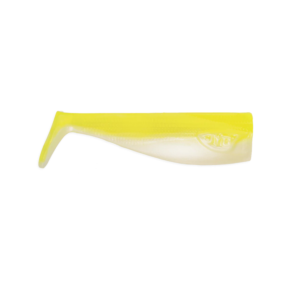 JYG Chubby 5" Paddletail Swimbaits-Accessories-JYG-Highlighter Pearl-Tackle World