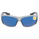 Costa Saltbreak Polarized Sunglasses *Final Sale*-Sunglasses-Costa-Sliver Frame w/ Blue Mirror 580P Glass-Tackle World