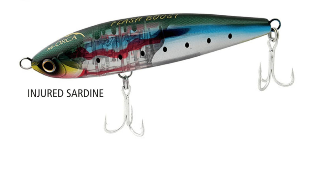 Shimano HD-Orca Flash Boost Lures-Lures-Shimano-Injured Sardine-Length: 5 7/8" - Weight: 2 1/2oz-Tackle World