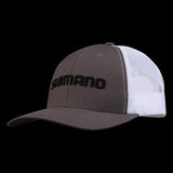 Shimano Logo Trucker Cap Grey-Apparel-Shimano-Tackle World
