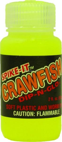 dye for soft plastic fishing lures Spike-It Dip-N-Glo Dye, Chartreuse / Crawfish