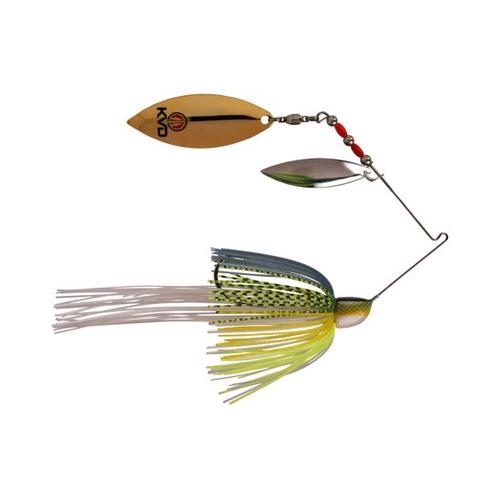 Strike King KVD Finesse Spinnerbait-Lures-Strike King-Chartreuse Sexy Shad-1/2oz-Willow/Willow-Tackle World