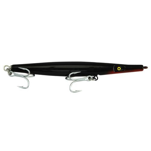 Super Strike Super N Fish Non-Heavy Needlefish Lures-Lures-Super Strike Lures-Length: 5-1/4" Weight: 1oz-Black-Tackle World