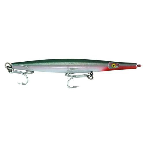 Super Strike Super N Fish Non-Heavy Needlefish Lures-Lures-Super Strike Lures-Length: 5-1/4" Weight: 1oz-Green/White-Tackle World